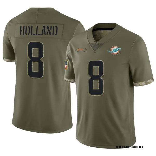 Miami Dolphins Jevon Holland Jerseys, Shirts, Apparel, Gear