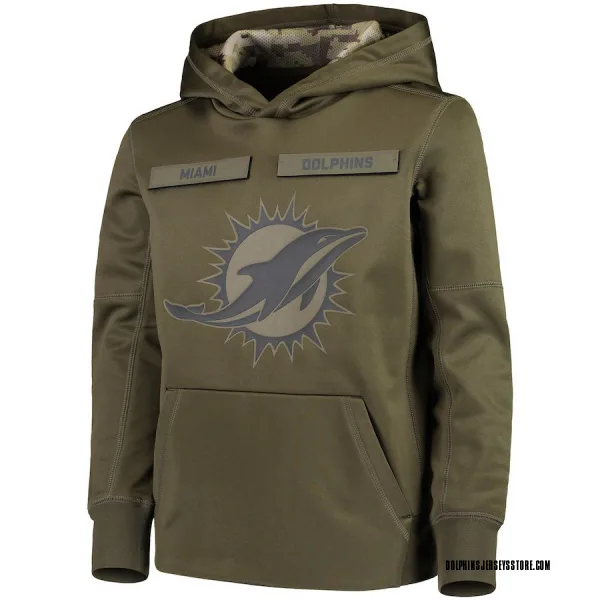 salute to service dolphins hoodie